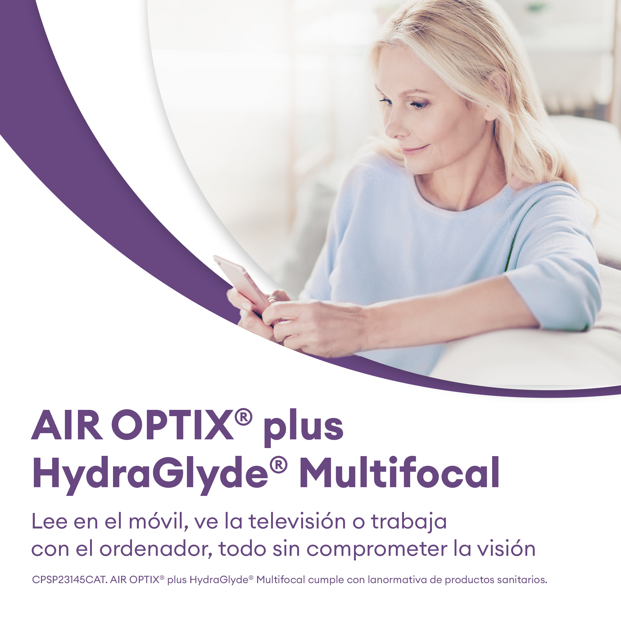  Air Optix plus HydraGlyde